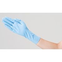 サンフラワー ニトリルロンググローブ 298 M (50枚入) 厚手 ブルー 298-M 1パック（直送品）
