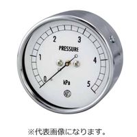 微圧計 立形A枠・Φ75(校正書類・基準器写し付き)AT3/8ー75Xー15KPA GL13-131X-15KPA(コウセイ 4テン)（直送品）