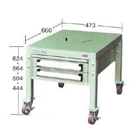大阪製罐 大型ボール盤台(キャスター付) OB4C 1台（直送品）