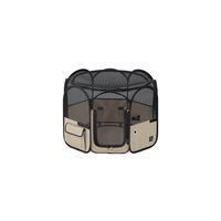 アイリスオーヤマ 折りたたみファブリックサークル Sサイズ POTSー800B ベージュ POTS-800B-T 1台（直送品）