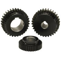 小原歯車工業 平歯車 平歯車(焼入プラス) SSーH [Jシリーズ] SS1.5ー42HJ18 1個（直送品）