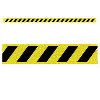 グリーンクロス 高輝度反射ステッカートラ柄イエローW1100XH50 KHST-Y1 1枚（直送品）