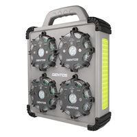 ジェントス ガンツ ワイヤレスワーニングライト GZW-RBY-8 1セット(8個入)（直送品）