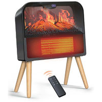 ケイ・エス・ケイ 暖炉型セラミックヒーター S740 1台（直送品）