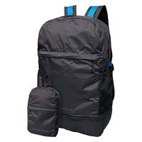 仕掛人101合同会社 手のひらサイズになる折り畳みリュック ブルー XP01 BL 1個（直送品）