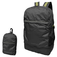 仕掛人101合同会社 手のひらサイズになる折り畳みリュック カーキ XP01 KA 1個（直送品）