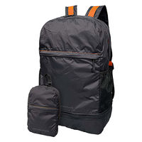 仕掛人101合同会社 手のひらサイズになる折り畳みリュック オレンジ XP01 OR 1個（直送品）