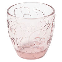 ルペタルエンボスグラス ピンク studio CLIP