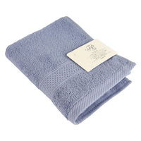 小杉善 【抗菌防臭】ホテルタイプフェイスタオル(ブルーオニキス)34×80cm ZGTAP-440BO 1枚（直送品）