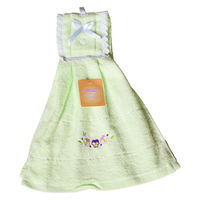 小杉善 【ふわふわ無撚糸】ドレスタオルヴィオラ(グリーン)34×37cm NR-441GR 1枚（直送品）