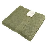 小杉善 【抗菌防臭】ホテルタイプバスタオル(モスグリーン)60×120cm ZGTAP-1200MG 1枚（直送品）