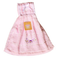 小杉善 【ふわふわ無撚糸】ドレスタオルヴィオラ(ピンク)34×37cm NR-441PK 1枚（直送品）