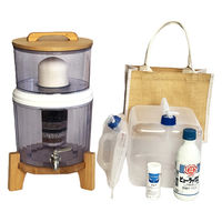 グリーンコアテック BelleWater セラミックフィルター式浄水器(災害対応キット付) BW-1000E 1台（直送品）