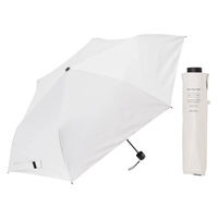 ZENTENKOU 折 55cm スモーキーホワイト S355-1127WH1-BB 1本 晴雨兼用 日傘 ウォーターフロント