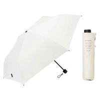 ZENTENKOU 折 55cm シェルベージュ S355-1127BG1-BE 1本 晴雨兼用 日傘 ウォーターフロント