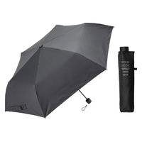 ZENTENKOU 折 55cm ブラック S355-1127BK1-BA 1本 全天候型 晴雨兼用 日傘 ウォーターフロント