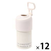 保温保冷 ペットボトルホルダーZ5S アイボリー 1セット（1個×12） LAKOLE/ラコレ