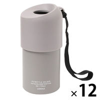 保温保冷 ペットボトルホルダー5S(取扱店舗限定) グレー 1セット（1個×12） LAKOLE/ラコレ