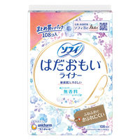 生理用品 おりものシート ライナー ソフィ はだおもいライナー 無香料 108枚   1個