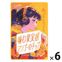 フルーツチップス 食べきりサイズ 噛む果実感 マンゴーのチップ　30g 1セット(1個×6)