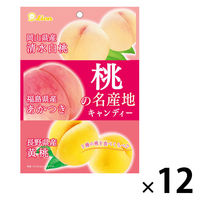 飴 個包装 お配り菓子 桃の名産地キャンディー 1セット(1個×12)