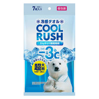 アイリスオーヤマ クールタオルステックタイプ  1袋(1枚×7Ｐ) CLTSー17P  シート 冷却 使い捨て 携帯