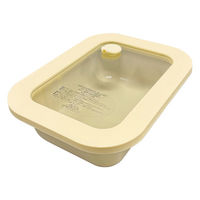 保存容器 600ml 調理可能 食洗機対応 アイボリー ズボラ 1個 冷凍・冷蔵OK 電子レンジ・オーブン・ガス火OK 谷口金属