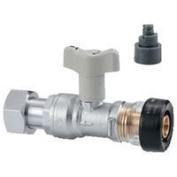 キッツ Sボールシリーズ ワンタッチ継手付Sボール(HS27ーH6ーZ) HS27-H6-Z 20A 1個（直送品）