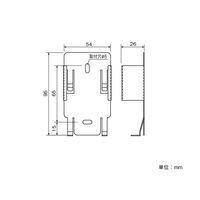 チノー 温度カードロガー 取付ホルダー MR9013 1台（直送品）
