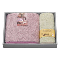 日繊商工 バス・フェイスタオルセット 1062-093 CE3081 1個（直送品）