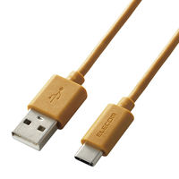 USBケーブル USB A to USB C インテリアカラー RoHS ライトブラウン MPA-ACI10LB エレコム 1個
