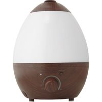 ティーズネットワーク 抗菌タンク仕様 卵型超音波加湿器 cocoon