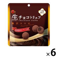 生チョコトリュフ 贅沢カカオ 6個 ブルボン チョコレート