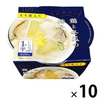 具粥さん 鶏と冬瓜の柚子だし もち麦入り 109kcal 1セット（10個） レンジ対応 カップ入り 国分グループ本社