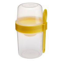 ランチボックス 保存容器 560ml 310ml イエロー LLS222L-Y To go 2way 2 in 1 ロック&ロック スフォー（直送品）