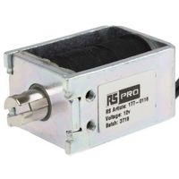 アールエスコンポーネンツ RS PRO， リニアソレノイド， 12 V 177-0116 1個（直送品）