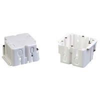 アールエスコンポーネンツ RS PRO 配線ダクト，フラットコーナー， PVC 221-5308 1個（直送品）