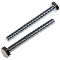 アールエスコンポーネンツ 六角ボルト RS PRO M4 x 40mm 鉄 917-2817 1袋(100個)（直送品）