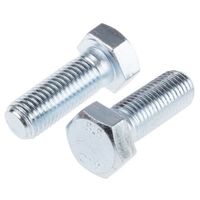 アールエスコンポーネンツ 六角ボルト RS PRO M20 x 55mm 鉄 917-3318 1袋(10個)（直送品）