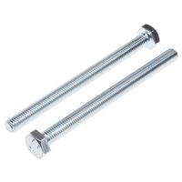 アールエスコンポーネンツ 六角ボルト RS PRO M6 x 80mm 鉄 917-2858 1袋(50個)（直送品）