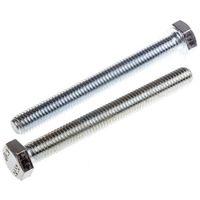 アールエスコンポーネンツ 六角ボルト RS PRO M8 x 75mm 鉄 917-2895 1袋(25個)（直送品）