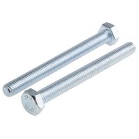 アールエスコンポーネンツ 六角ボルト RS PRO M8 x 80mm 鉄 917-2898 1袋(25個)（直送品）