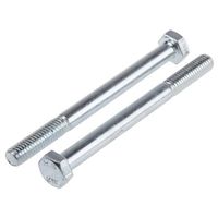 アールエスコンポーネンツ 六角ボルト RS PRO M6 x 70mm 鉄 917-3116 1袋(50個)（直送品）