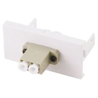 アールエスコンポーネンツ フェイスプレート シングルギャング 2極 メス RS PRO 768-4286 1個（直送品）