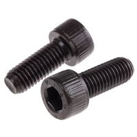 アールエスコンポーネンツ RS PRO 六角穴付ボルト M10 x 25mm 鋼 468-0290 1箱(100個)（直送品）