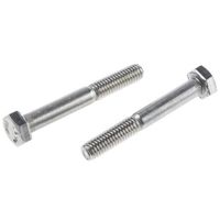 アールエスコンポーネンツ 六角ボルト RS PRO M6 x 45mm ステンレス 917-6235 1袋(50個)（直送品）