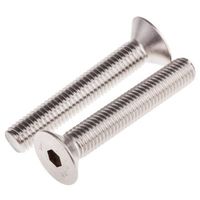 アールエスコンポーネンツ RS PRO 六角穴付ボルト M10 x 60mm六角ソケット皿頭 917-6244 1袋(50個)（直送品）