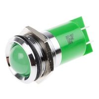 アールエスコンポーネンツ RS PRO 表示灯， 110V ac， 緑， 実装ホールサイズ:22mm 207-927 1個（直送品）