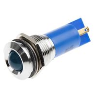 アールエスコンポーネンツ RS PRO 表示灯， 青， 実装ホールサイズ:16mm 207-977 1個（直送品）