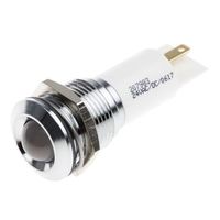 アールエスコンポーネンツ RS PRO 表示灯， 白， 実装ホールサイズ:16mm 207-983 1個（直送品）